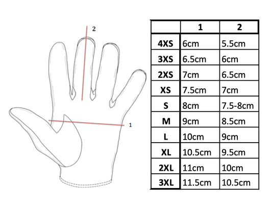 WETTIE WORKHORSE 5MM KEVLAR GLOVES