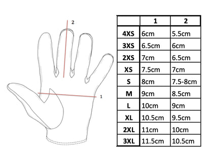 WETTIE FLEX KEVLAR GLOVES 3MM